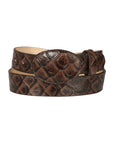 Cowboy Belt - El General - Imitation- Pirarucu - Brown 44668