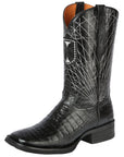 El General Rodeo - Printed Alligator leather boots - Black 44671