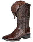 El General Rodeo - Printed Alligator leather boots - Brown 44672