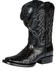 El General Rodeo - Printed Osther skin boot - Black 44673