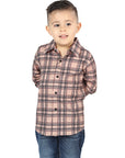 El General Beige/Black Casual Long-Sleeve Shirt 44731