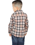 El General Beige/Black Casual Long-Sleeve Shirt 44732