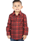 El General Red Casual Long-Sleeve Shirt 44739