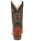 El General Rodeo - Printed Alligator leather boots - Cogñac 44939