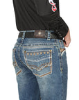 Centenario Bootcut Denim Jeans - Dark Blue 44967