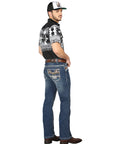 Centenario Bootcut Denim Jeans - Medium Blue 44973