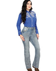 Centenario Bootcut Denim Jeans - Light Blue 45027