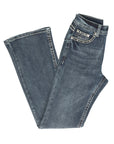 Centenario Hip-Up Bootcut Denim Jeans - Dark Blue 45321