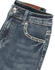 Centenario Hip-Up Bootcut Denim Jeans - Dark Blue 45321