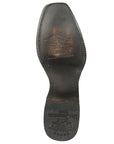 El General Men's Exotic Ostrich Leather Cowboy Boots - Cognac 45517