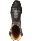 El General Men's Exotic Caiman Belly Cowboy Boots - Brown 45519