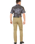 Centenario Slim Fit Denim Pants - Khaki 45542