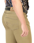 Centenario Slim Fit Denim Pants - Khaki 45542