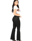 Centenario Women's Black Bootcut Denim Jeans 45543