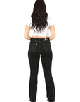 Centenario Women's Black Bootcut Denim Jeans 45543