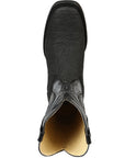 Men’s El General Western Boots - Imitation Bull Neck Black 45666