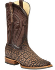Men’s El General Rodeo Boot - Imitation Bull Neck Sand 45667