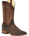 Men’s El General Rodeo Boot - Imitation Bull Neck Brown 45668