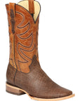 Men’s El General Rodeo Boot Elephant Print Brown 45767
