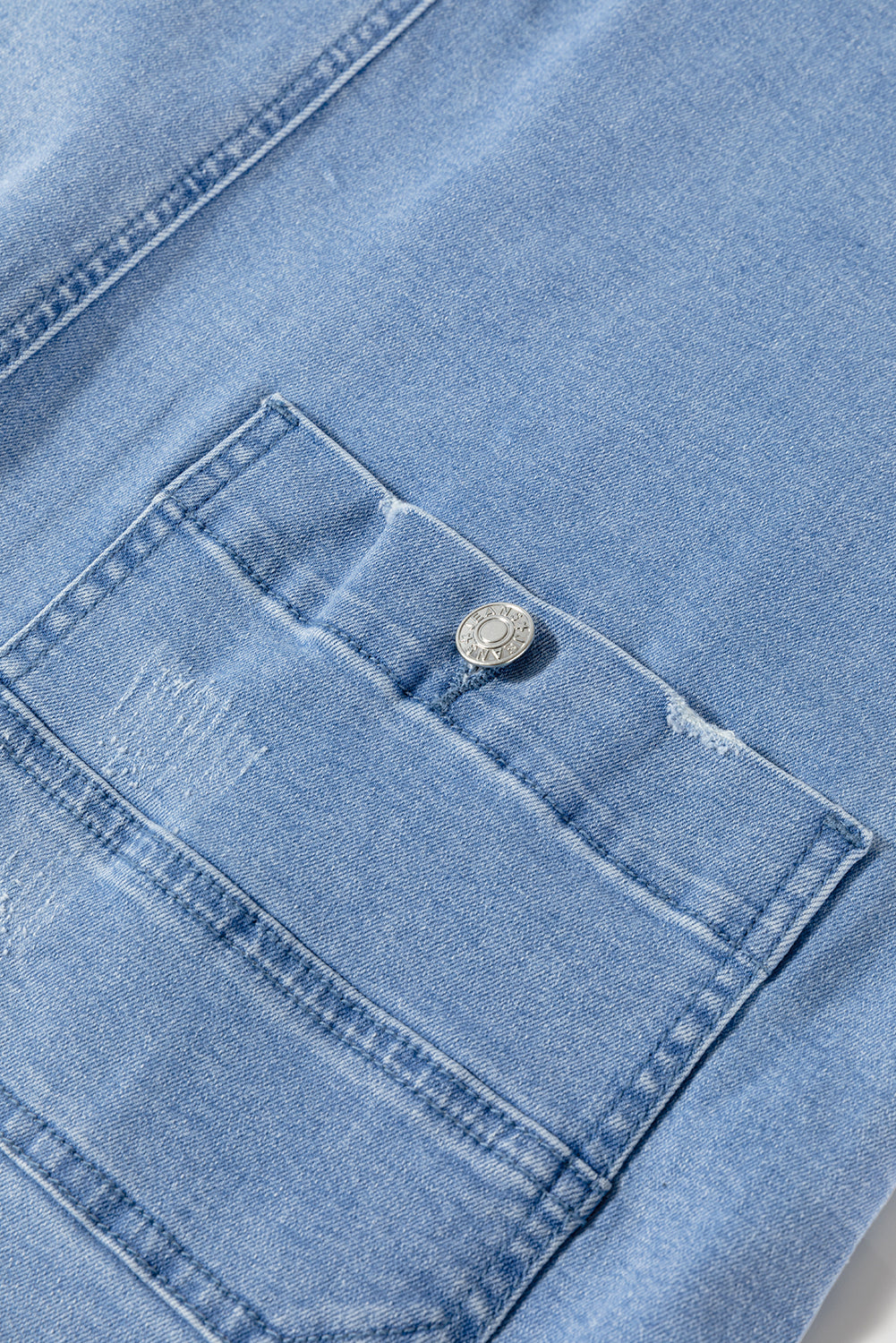 Ryleigh Pocketed Adjustable Straps Denim Overall Dress