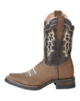El General Rodeo Boot - Nobuck Camel 51113