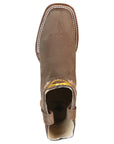 El General Womens Rodeo Boot - Nobuck Camel 51164