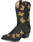 El General Womens Rodeo Boot - Nobuck Black 51220