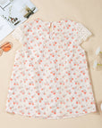 Estelle Crochet Cap Sleeve Blouse