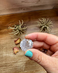 Cluster Earrings – Pink Opal & Sterling Silver