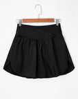 Helen Pocketed Crossover High Waist Swim Skort