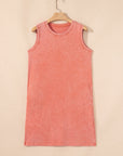 Mineral Wash Tank Mini Dress