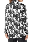 Black White Cowboy Women's Western Blazer