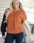 Abigail Edge Bubble Sleeve Sweater