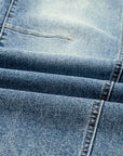 Denim Vintage Washed Seam Shift Jeans