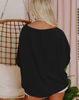 Alessia Smocked Wrist Shift Top