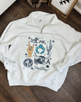 The Western Collage Quarter Zip
