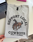 Support Local Cowboys TEE or CREW
