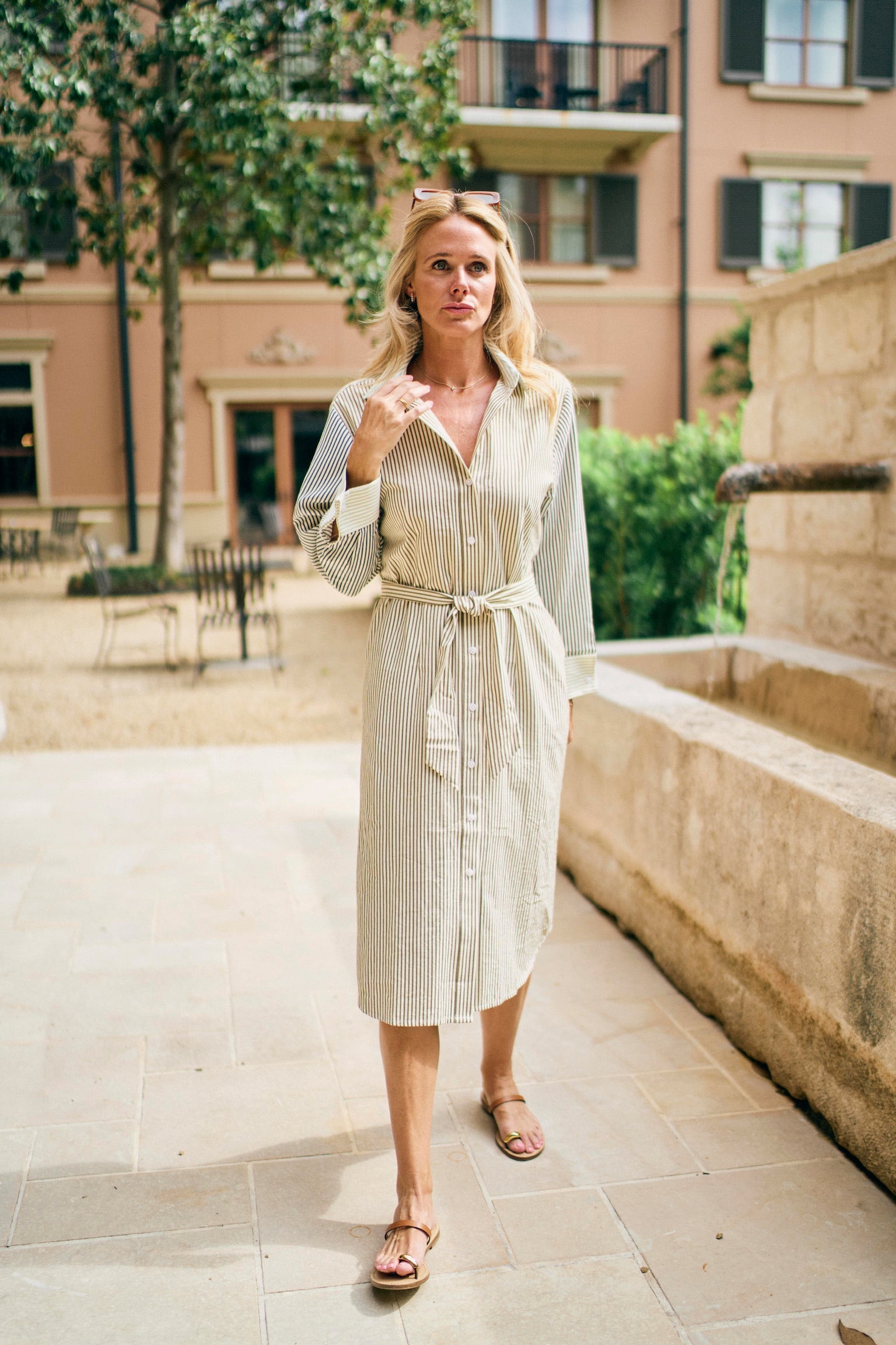 MASON'S DAUGHTER | Sutton Shirtdress, Multi Stripe