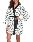 Cattle and Brands Women's Lounge Kimono Robe