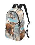 Vintage Bull Collage Western Backpack