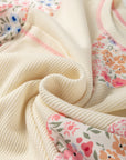 Floral Patchwork Chest Pocket T-Shirt