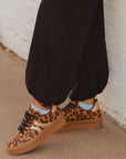 SALE The Oaklynn Platform Sneakers in Leopard