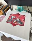 DP & Turquoise TEE or CREWNECK