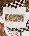 Cowboy Comic TEE or CREWNECK