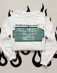 Buy a Vowel TEE or CREWNECK