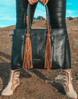 Life In The West Tote , A Haute Southern Hyde by Beth Marie Exclusive