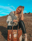 Life In The West Tote , A Haute Southern Hyde by Beth Marie Exclusive