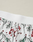 Christmas Holly Thermal Top and Pants Lounge Set