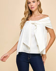 Off The Shoulder Bow Top