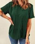 Plain Crew Neck Tee